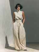 Serene Linen-Blend Set