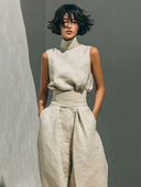 Serene Linen-Blend Set