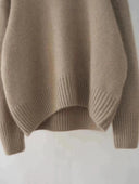 Curated Cashmere Blend Oversized Turtleneck