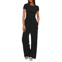 Refined Bell Bottom Loungewear Set