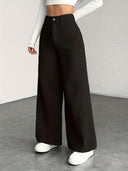 Curated Velvet Corduroy Wide Leg Trouser