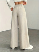 Curated Velvet Corduroy Wide Leg Trouser