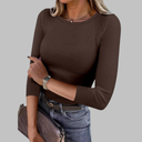 Core Slim-Fit Crewneck Foundation Top