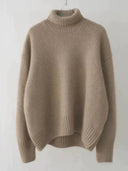 Curated Cashmere Blend Oversized Turtleneck