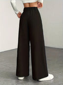 Curated Velvet Corduroy Wide Leg Trouser