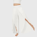 Refined Wide Leg Split Hem Trouser