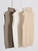 Merino High-Neck Vest
