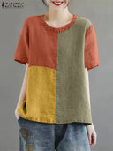 Patchwork Blouse
