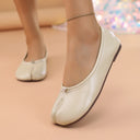 Leather Toe Separator Loafers