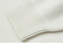 Defined Contrast Seam Turtleneck