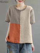 Patchwork Blouse