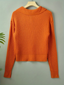 Artisanal Wide Collar Statement Cardigan