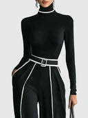 Refined Turtleneck Signature Lounge Set