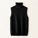 Merino High-Neck Vest