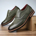 Refined Glossed Suede Wingtip