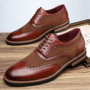 Refined Glossed Suede Wingtip
