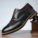 Refined Glossed Suede Wingtip