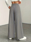 Curated Velvet Corduroy Wide Leg Trouser